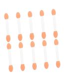100pcs Double Ended Eyeshadow Brushes - Professional Portable Makeup Gadgets | 6.5x1.3cm | International Shipping - Buy Online on GoSupps.com