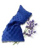 Lavender Microwave Heating Pad for Neck and Shoulders - Hot/Cold Therapy Wrap for Pain Relief - Weighted Bean Bag with Flaxseed, Buckwheat & Lavender - Buy Online on GoSupps.com