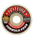 Spitfire F4 101D Conical Full White Wheels 52mm - High Performance Skateboard Wheels - Buy Online on GoSupps.com