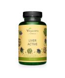 Vegavero Liver Support Supplements with Artichoke, Chicory & Choline | Natural Detox & Repair | 120 Vegan Capsules - Buy Online on GoSupps.com