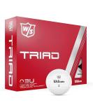 Wilson Staff Triad and Staff Model Golf Balls - 12 Pack White - Buy Online on GoSupps.com