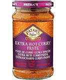 Patak's Hot Curry Paste - Pack of 6 (6 x 283g) | Authentic Indian Flavor for International Shipping - Buy Online on GoSupps.com