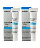 VitaMedica Arnica Cream 2 Pack - Arnica Montana + Vitamin K Oxide Bruise Cream for Sensitive Skin - Undereye Treatment with Vitamin C - 0.5 Ounce Each - Buy Online on GoSupps.com
