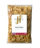 Hides Fine Foods - Garlic Flakes 250g - GMO Free - Suitable for Vegetarians - Perfect for rubs - Meat Seasoning - Vegetable Seasoning - Perfect for Summer - Buy Online on GoSupps.com