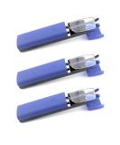 MMOWW 3 Series Pack Ultralight Reading Glasses for Men & Women | TR90 Half-frame Metal Glasses with Case - Blue 3.0X - Buy Online on GoSupps.com