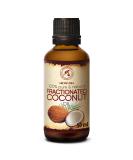Fractionated Coconut Oil 50ml - 100% Pure & Natural Odorless Beauty Oil for Skin Hair & Massage - Best Essential Oil for Body & Facial Care - Buy Online on GoSupps.com