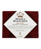 Nubian Heritage Honey & Black Seed Bar Soap 5 oz - Pack of 6 - Buy Online on GoSupps.com