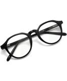Joopin Blue Light Filter Glasses for Men & Women | D-Vintage Black Gaming & Computer Glasses - Buy Online on GoSupps.com