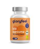 Organic Turmeric Capsules - 240 Pieces - High-Dose 4500mg Curcumin with Black Pepper - Laboratory Tested & Organic Quality - Buy Online on GoSupps.com