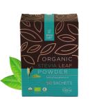 Organic Stevia Leaf Powder Sachet - 50 Packets | Mayan Sweetener - Buy Online on GoSupps.com