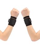 Buy Copper Wrist Brace with Strap - 2 Pack for Arthritis Relief & Sports Support | Medium Size - Buy Online on GoSupps.com