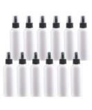 TIANZD 12 Pieces Empty 100 ml White PET Plastic Fine Mist Pump Spray Bottles with Black Top Portable Sprayer for Perfume Water Cosmetic Travel Containers Refillable 2x Funnel - Buy Online on GoSupps.com