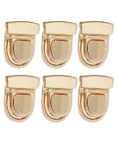 Nifocc Tuck Lock Clasp Catch Purse Thumb Lock Purse Buckle Fasteners Wallet Buckle Purse Metal Clasp Locks for DIY Craft Wallets Bag Leather Handbags Making Gold 6 Pcs - Buy Online on GoSupps.com