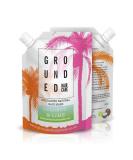 Grounded Deep Conditioning Hair Mask - 100g For Dry Coloured or Bleached Hair | Leave In Conditioner Treatment With Added Vitamins Mineral & Anti-Oxidants | 100% Natural Coconut Oil & Lime Scent Coconut & Lime 100 ml (Pack of 1) - Buy Online on GoSupps.com