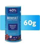 Microsalt 40% Less Sodium Salt Regular Salt Substitute Seasoning Salt for Snacks Full Flavor Less Sodium (60 g. Pack of 2) - Buy Online on GoSupps.com