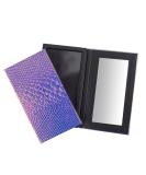 Mermaid Style Magnetic Makeup Palette with Mirror | Empty Storage Box + 20 Metal Stickers for Eyeshadows & Highlighter - Buy Online on GoSupps.com