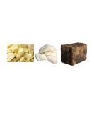 Buy 1 lb Raw Shea Butter Cocoa Butter & African Black Soap Combo - Caribbean Costablue | Premium Natural Skincare - Buy Online on GoSupps.com