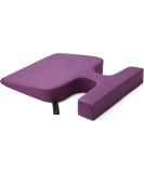 Easy Spa Massage Table Breast Pillow | Bust Sizes AA-C | Comfort Bolster Wedge Prone Pillow in Purple - Buy Online on GoSupps.com