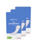 Amazon Basics Daily Pantiliner, Long Length, 120 Count, 3 Packs of 40 (Previously Solimo) - Buy Online on GoSupps.com