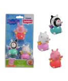 Toomies Peppa and Friends Squirters Bath Toys Playset - Squeezable & Soft Touch, Multicolor - Buy Online on GoSupps.com