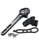 Dymoece Integrated Bike Computer Mount - Aluminum Alloy Handlebar Mount for Garmin Edge 130/200/500/510/520/810/820/1000/1030 & GoPro - Black - Buy Online on GoSupps.com