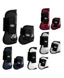 Marengos Tendon & Fetlock Boots Set of 4 - PRO Silver Grey for Thoroughbreds | International Shipping - Buy Online on GoSupps.com
