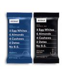 RXBAR Chocolate Sea Salt & Blueberry Variety Pack - High Protein Snack - 4 Bars x 1.83 oz - Pack of 6 - Gluten Free - 24 Count - Buy Online on GoSupps.com
