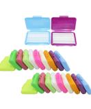 Orthodontic Wax for Braces - Pain Relief 20 Pieces 10 Color Options | Dental Wax for Irritation - Buy Online on GoSupps.com
