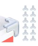 12Pcs Large Silicone Corner Protectors for Baby | T-Shaped Table & Furniture Guards | Strong Adhesive Baby Proofing | 1.7inch Length - Buy Online on GoSupps.com