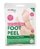 Derma V10 Exfoliating Foot Peel with tea tree & peppermint 500 g (pack of 12) FOOTPEELTTREEPMINT - Buy Online on GoSupps.com