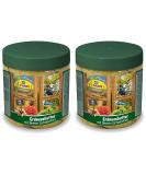 JR FARM Garden Peanut Butter Mealworms 400g (Pack of 2) - Premium Treats for Birds & Wildlife | International Shipping Available - Buy Online on GoSupps.com