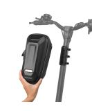 Rhinowalk eScooter Handlebar Bag - Waterproof Quick Release Front Pocket for Xiaomi Mijia Segway Ninebot - Black - Buy Online on GoSupps.com