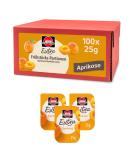 Schwartau Extra Apricot Jam Portions - 100x25g Bulk Pack | Premium International Shipping - Buy Online on GoSupps.com