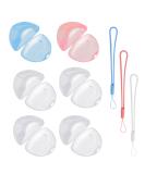 Portable Pacifier Box Set - 6 Pieces with Silicone Straps | Pacifier Protection and Easy Wear Solution - Buy Online on GoSupps.com
