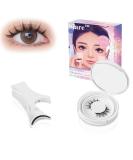 Siare Magnetic Eyelashes Kit - Reusable Waterproof Natural Lashes | Easy No Glue Wear | 2 Pairs for All-Day Comfort - Buy Online on GoSupps.com