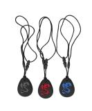 Buy Baby Bite Ring Necklace Set - 3 Silicone Chewing Toys for Girls | Calming & Coolable Teething Relief - Buy Online on GoSupps.com