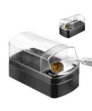Andibro 2 In 1 Nail Drill Bits Holder 30 Holes Dustproof Nail Bits Organizer Nail Drill Bits Cleaning Brush Case Dustproof Nail Art Drill Bits Stand Display Storage Box Cleaner Manicure Tool (Black) - Buy Online on GoSupps.com