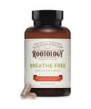 Rootology Breathe Free - Natural Nasal & Sinus Relief - Fast-Acting, Non-Drowsy - 40 Capsules - Buy Online on GoSupps.com