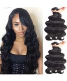 Beaudiva 9A Virgin Brazilian Hair Bundles - 100% Unprocessed Body Wave 3 Pack (16, 18, 20 Inch) - Buy Online on GoSupps.com
