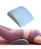 Refresh Neck and Back Stretcher - 2-in-1 Pain Relief & Relaxation | Versatile Yoga & Chiropractic Pillow - Blue - Buy Online on GoSupps.com