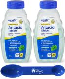 Equate Extra Strength Antacid Chewable Tablets 2 Pack (750 mg Wintergreen) with Measuring Spoon - International Shipping Available - Buy Online on GoSupps.com