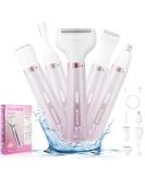 Shop 5-in-1 Electric Razors for Women | Painless Facial Hair Remover & Rechargeable Bikini Trimmer - Wet/Dry Use - Buy Online on GoSupps.com