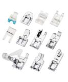 11Pcs Presser Feet Sewing Machine Kit - Household DIY Spare Parts for Brother Singer Janome Toyota - Buy Online on GoSupps.com