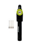 Franklin Sports Ball Pump with Pressure Gauge and Needle - Hand Pump for Soccer, Basketball and More - Black - Buy Online on GoSupps.com