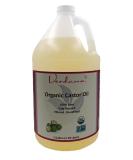 Organic Verdana Castor Oil – USDA Certified Organic – Cold Pressed, Unrefined, 100% Pure and Hexane Free - 1 Gallon Bulk Size 128 Fl Oz - Buy Online on GoSupps.com