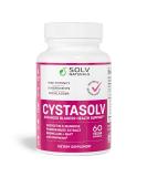 CYSTASOLV Bladder Comfort Formula - Vegan Bladder Support for Women & Men - 60 Capsules for Healthy Inflammatory & Histamine Response - International Shipping Available - Buy Online on GoSupps.com