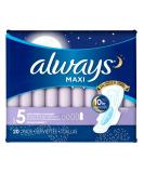 Always Extra Heavy Overnight Maxi Pads with Flexi-Wings - 20 Count | Overnight Protection - Buy Online on GoSupps.com