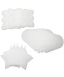 YHXiXi 15PCS Plastic Canvas Sheets for DIY Crafts - Embroidery, Cross Stitch, Knit & Crochet Projects - Buy Online on GoSupps.com