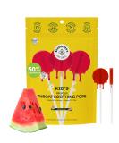 Kids Throat Soothing Watermelon Lollipops - Beekeeper s Naturals | Immune Support Doctor Formulated Low Sugar Vitamin D & Honey 15 ct - Buy Online on GoSupps.com