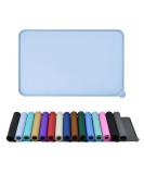 Reopet Silicone Feed Mats for Pets - Waterproof Dog & Cat Mats with Elevated Edges - 60 x 40 cm (1-Pack) - Durable & Easy to Clean - Buy Online on GoSupps.com